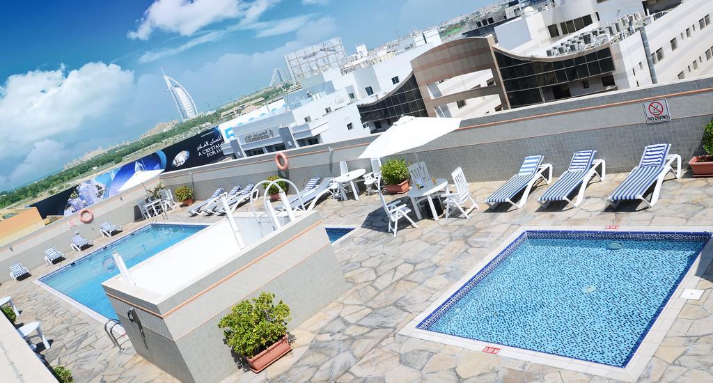 Rose Garden Hotel Apartments - Al Barsha, Near Metro Station Dubai Luaran gambar